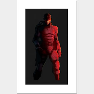 Solid Snake Sticker - Metal Gear Solid Posters and Art